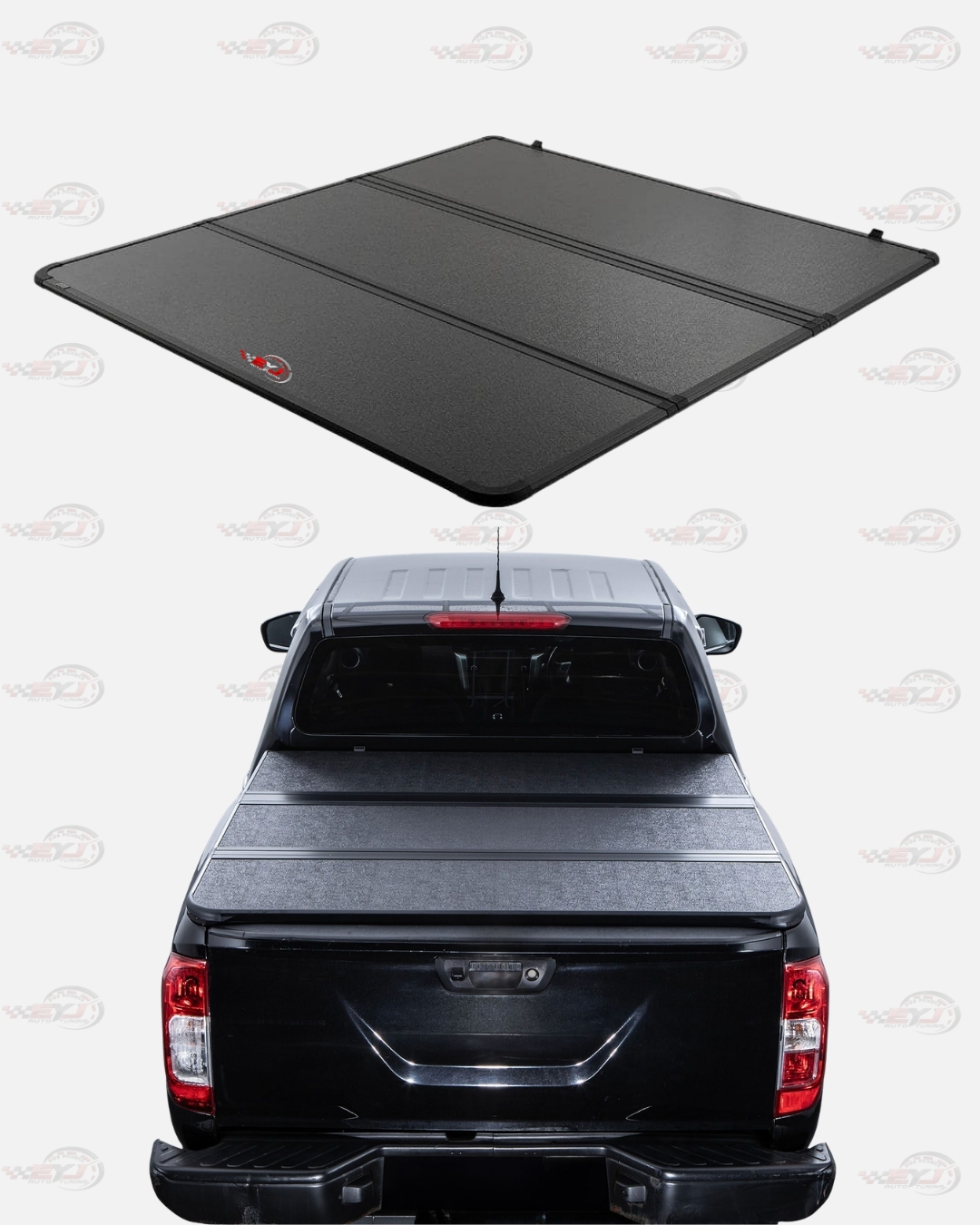 TAPA DE CAMA TRI-FOLD NISSAN NAVARA/NP300/FRONTIER 16-22