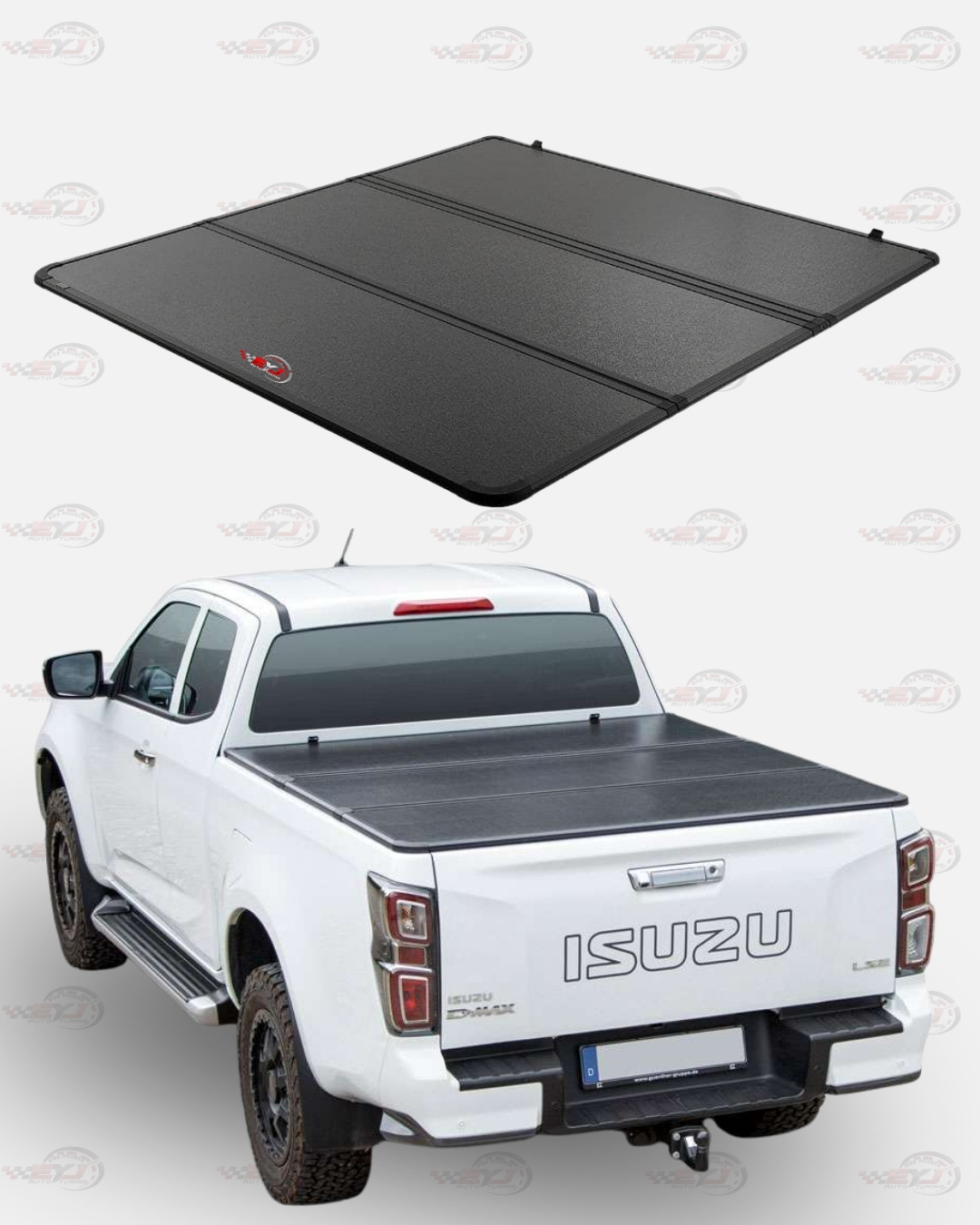 TAPA DE CAMA TRI-FOLD ISUZU DMAX/CHEVROLET COLORADO 12-22
