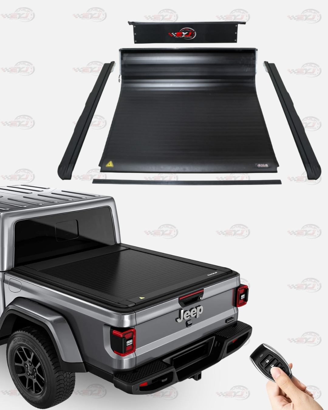 TAPA DE CAMA ELECTRICA JEEP GLADIADOR 20-22