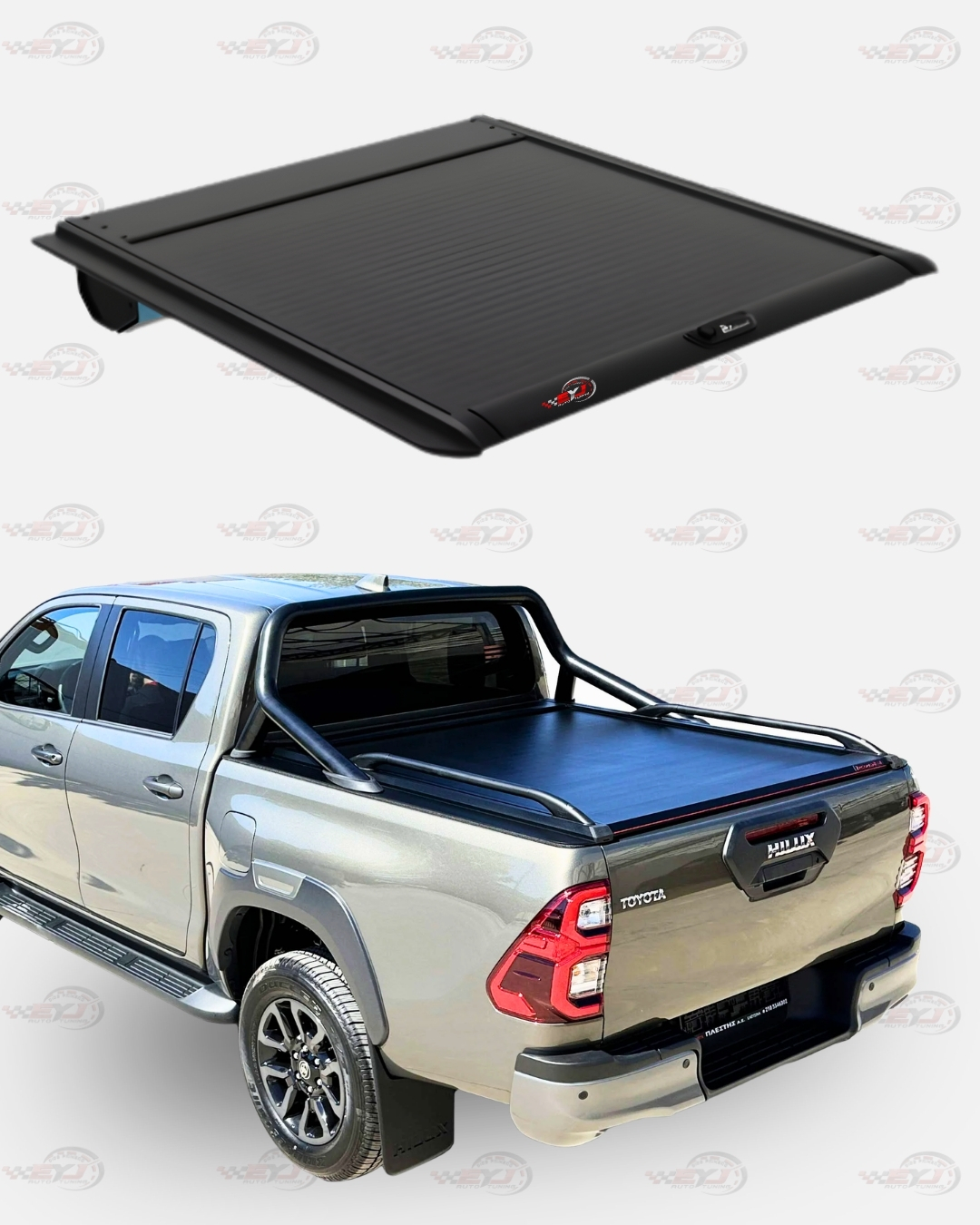 TAPA DE CAMA ENROLLABLE TOYOTA HILUX 16-25