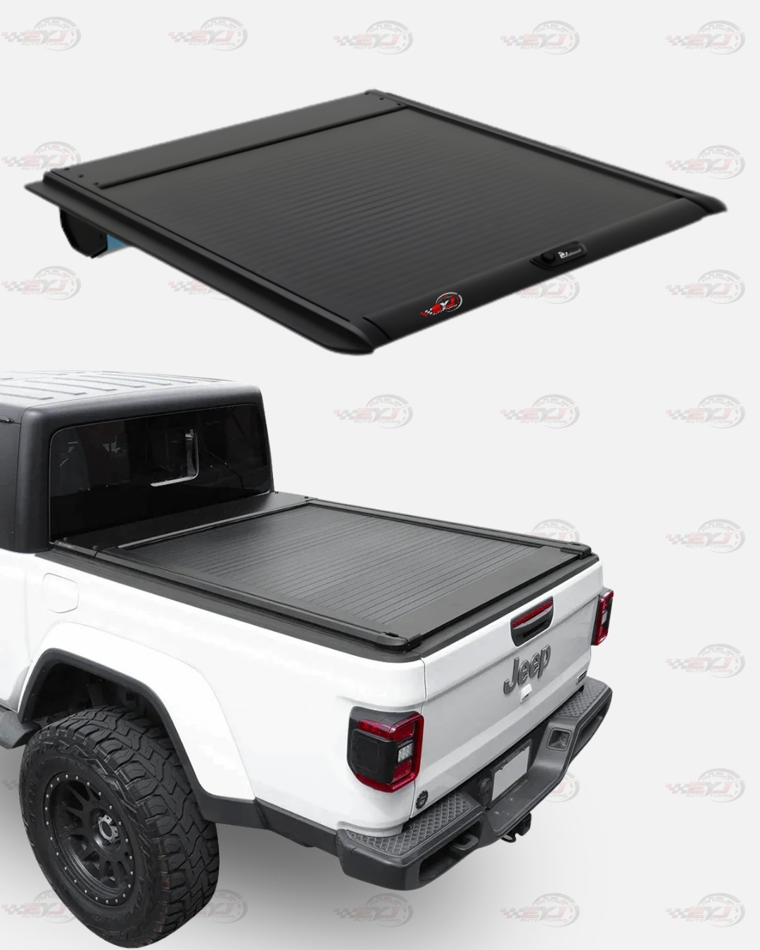 TAPA DE CAMA ENROLLABLE JEEP GLADIADOR 2018 PLUS