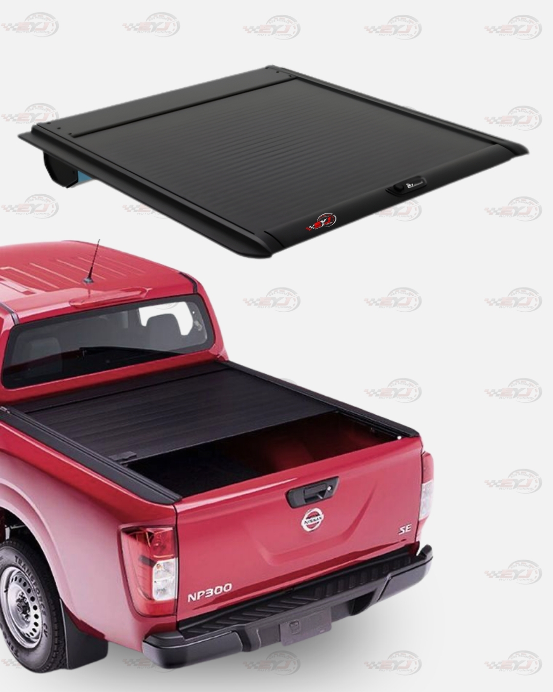 TAPA DE CAMA ENROLLABLE NAVARA / NP300 ROLL-N-LOCK 20 PLUS
