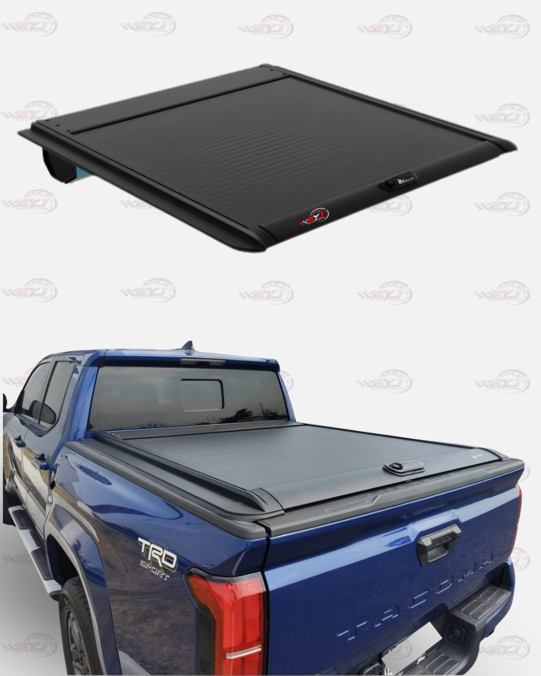 TAPA DE CAMA ENROLLABLE TACOMA 16 PLUS  TRD 5FT /COLORADO AMERICANA 2024