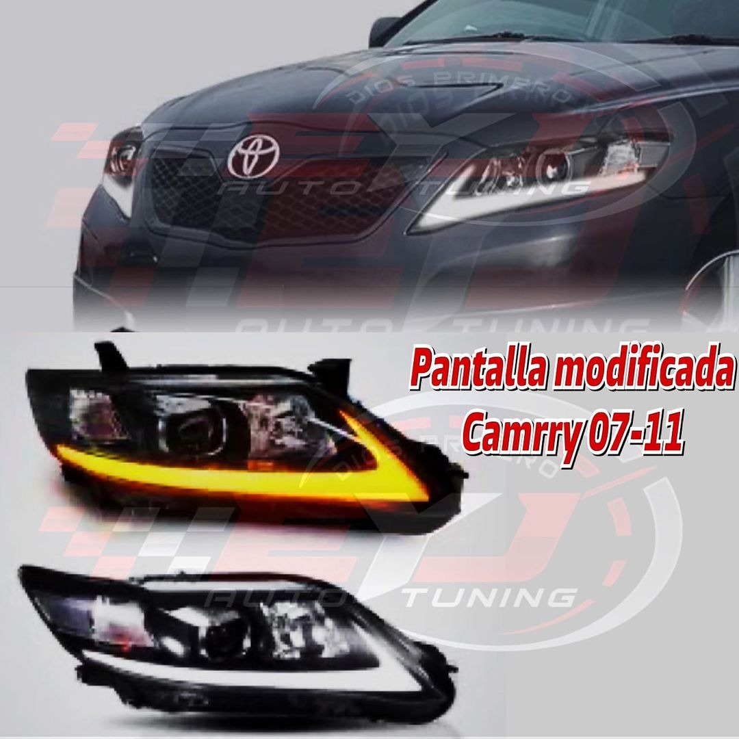 PANTALLA MODIFICADA TOYOTA CAMRY 07-11
