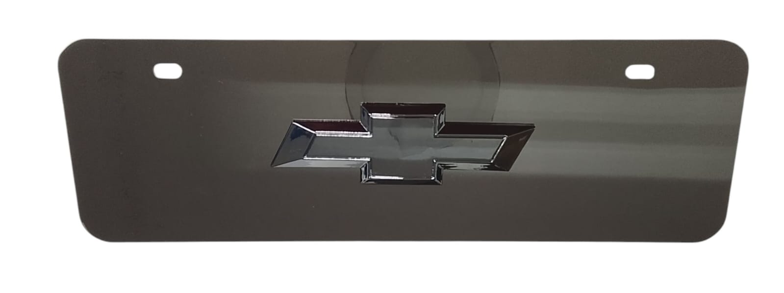 PLACA DE METAL CON LOGO CHEVROLET