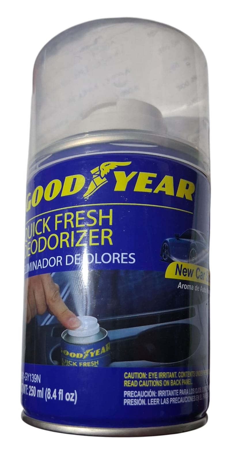 QUICK FRESH DEODORIZER NEW CAR  SCENT