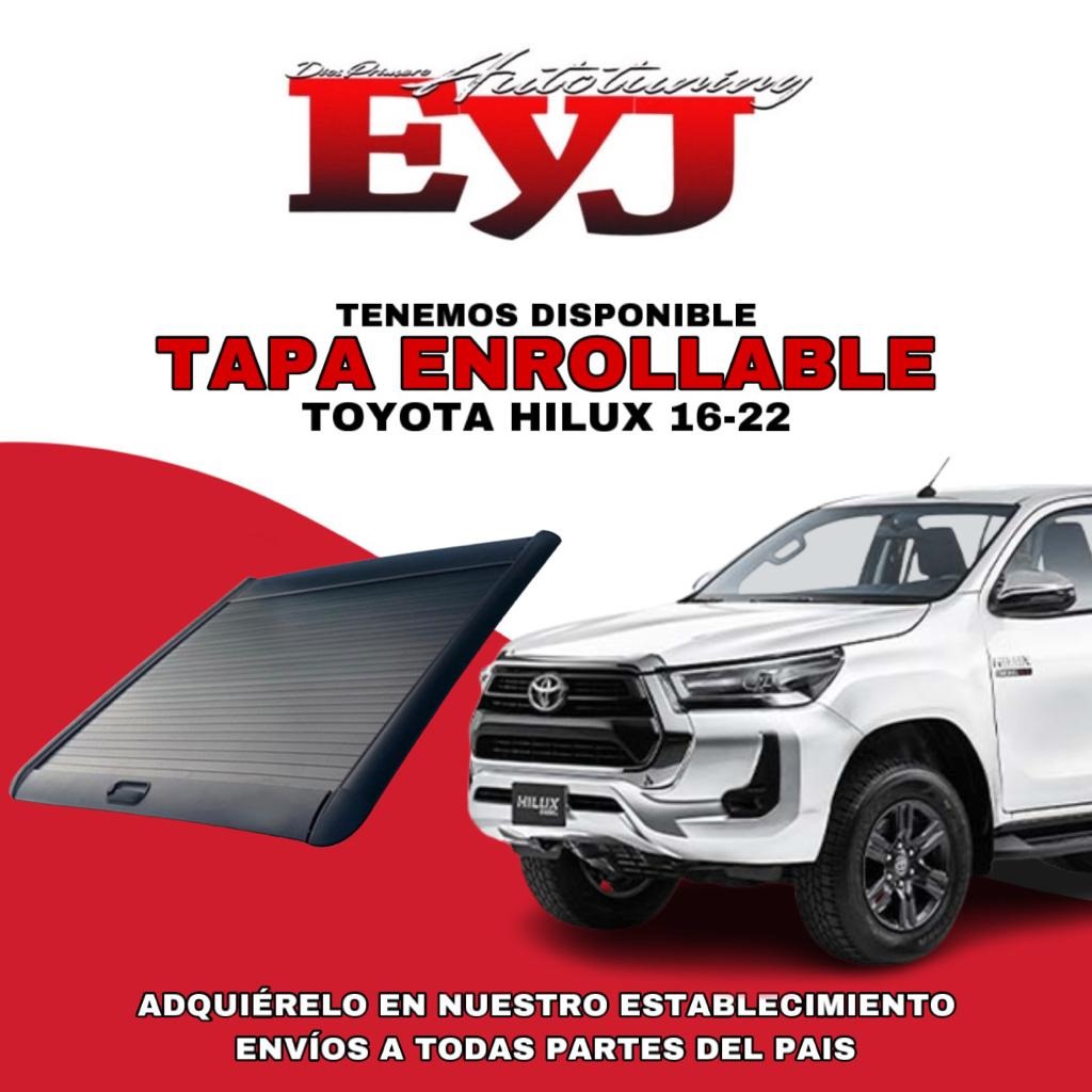 TAPA DE CAMA ENROLLABLE TOYOTA HILUX 16-22
